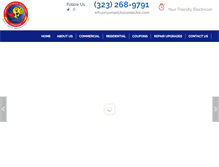 Tablet Screenshot of mysmartchoiceelectric.com